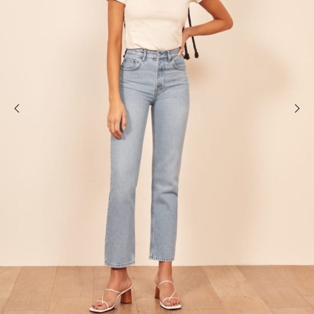 Reformation Cynthia High Relaxed Jean
